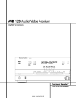 Harman-Kardon AVR-120-Owners-Manual 